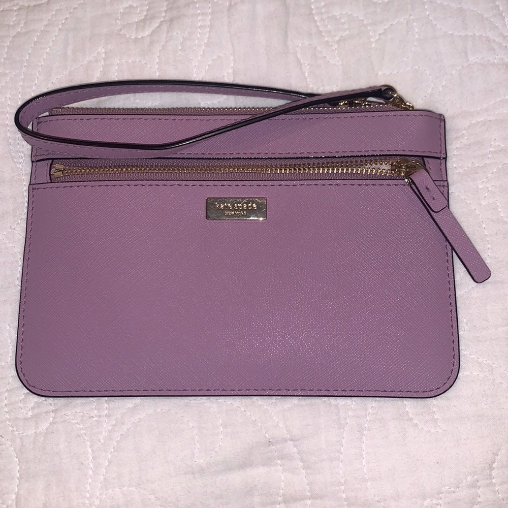 Kate Spade Purple Wristlet